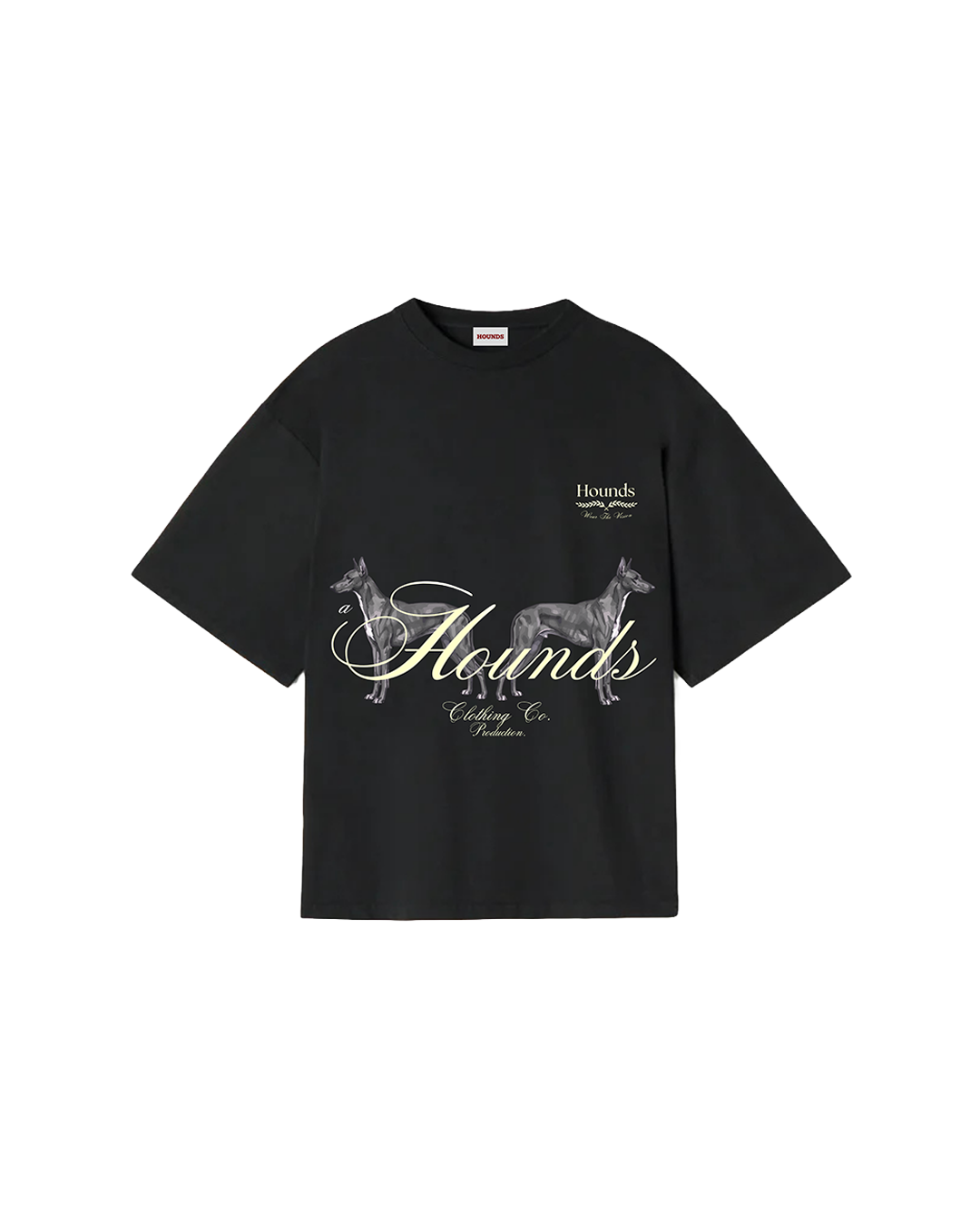 Duo Potrait T-shirt (Jet Black)