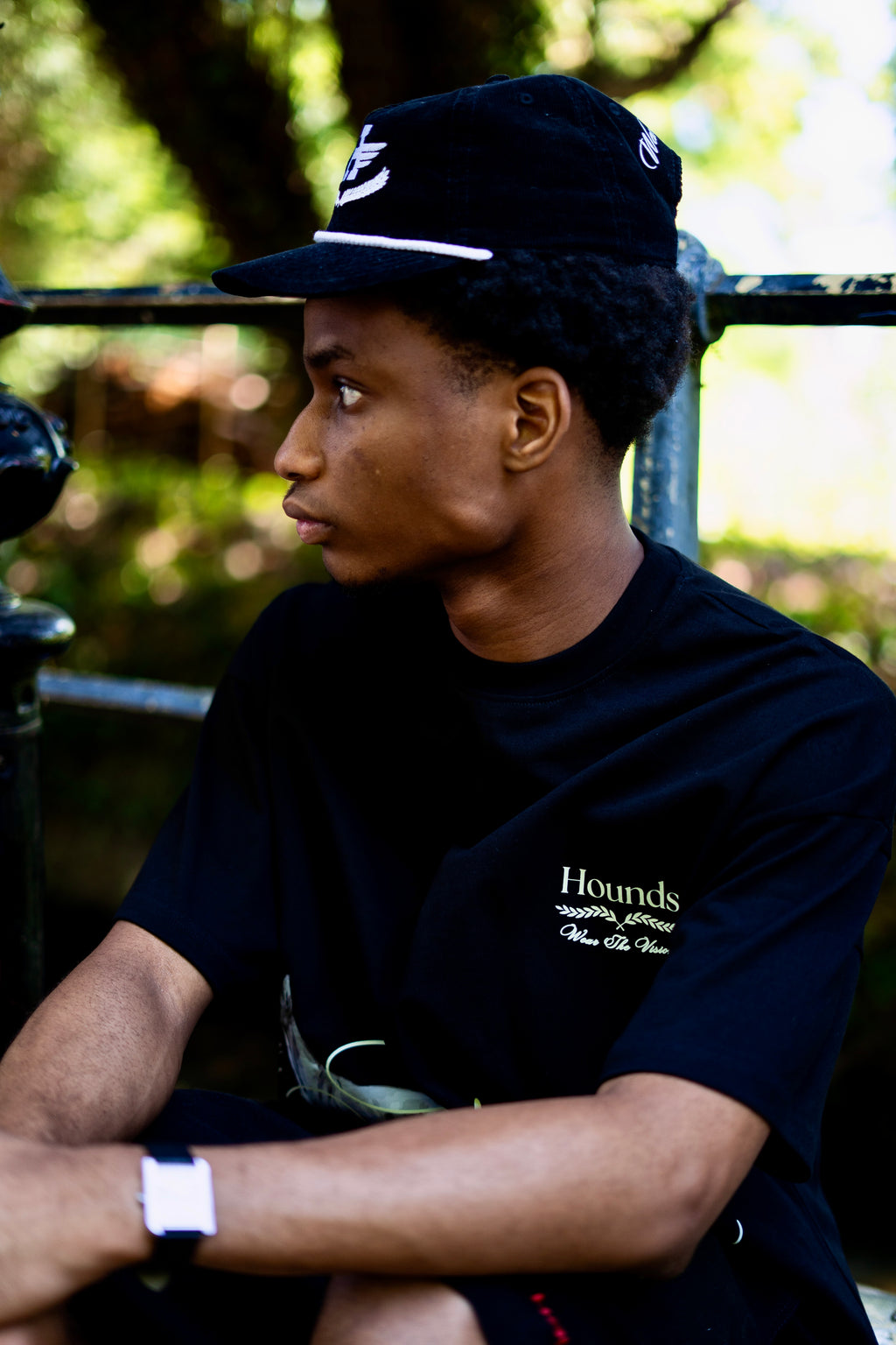 Duo Potrait T-shirt (Jet Black)