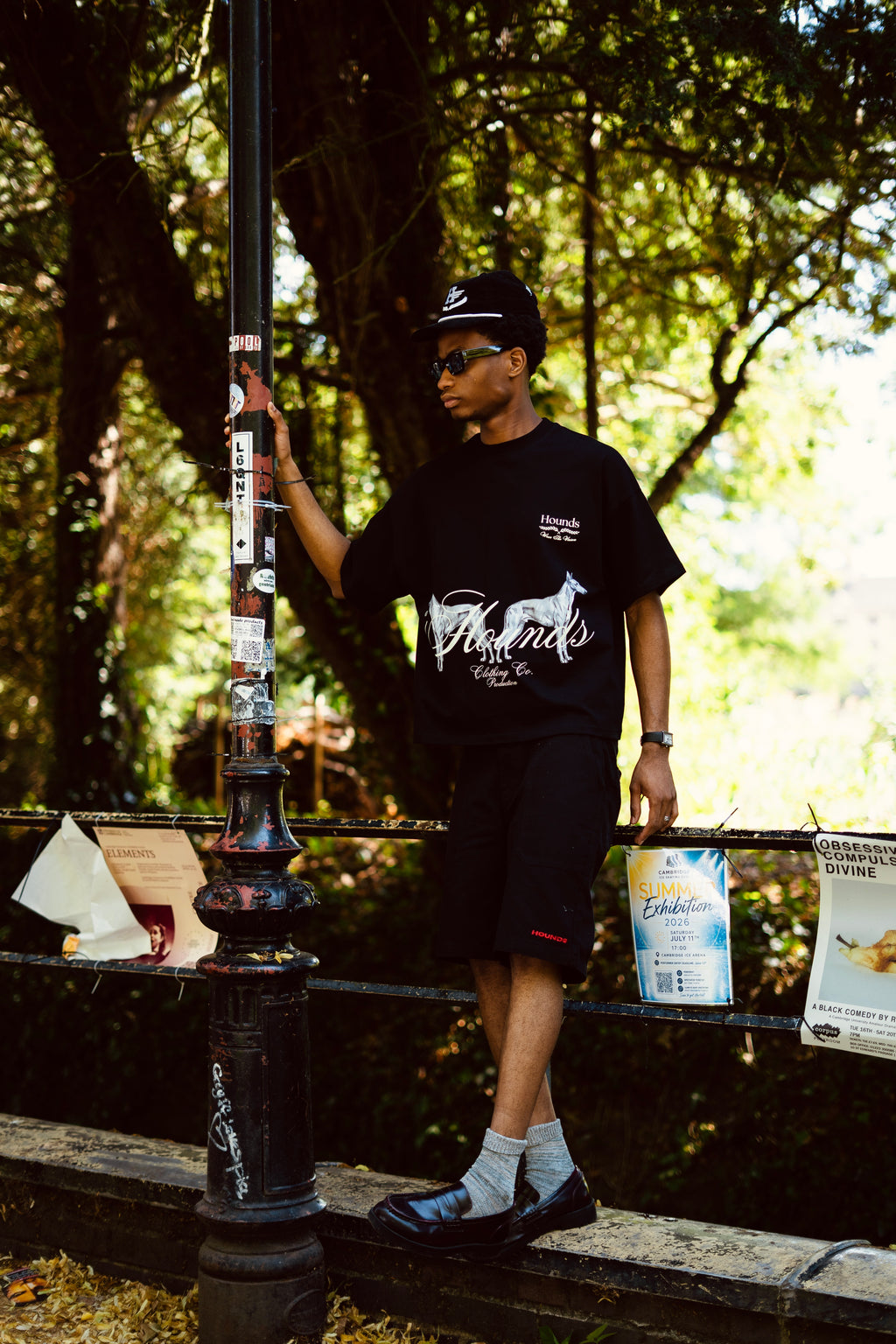 Duo Potrait T-shirt (Jet Black)