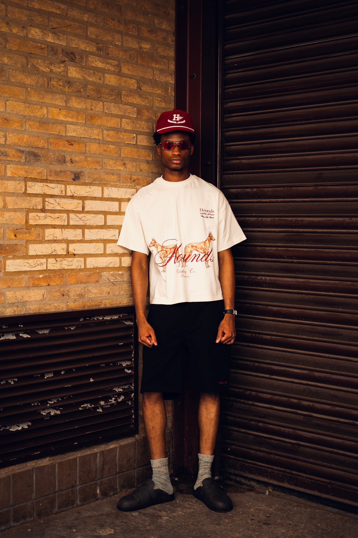 Duo Potrait T-shirt (Rusty Red)
